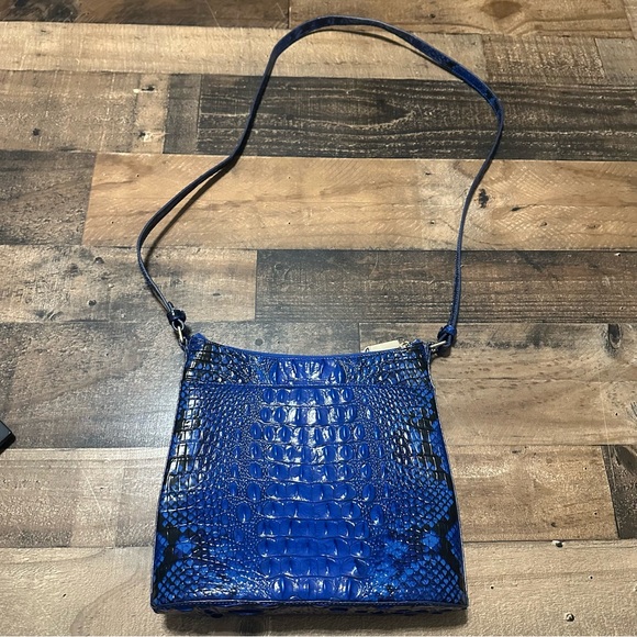 Brahmin Katie Blue Viper Melbourne Crossbody - Picture 3 of 10